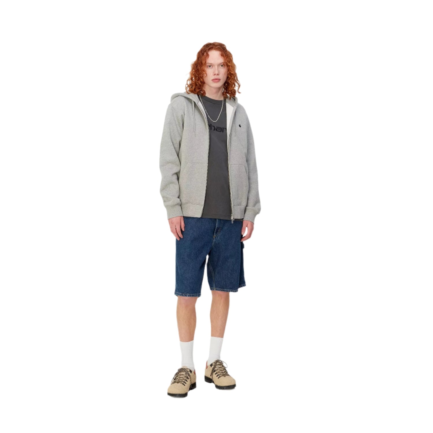 SINGLE KNEE SHORT BLUE STONE WASHED