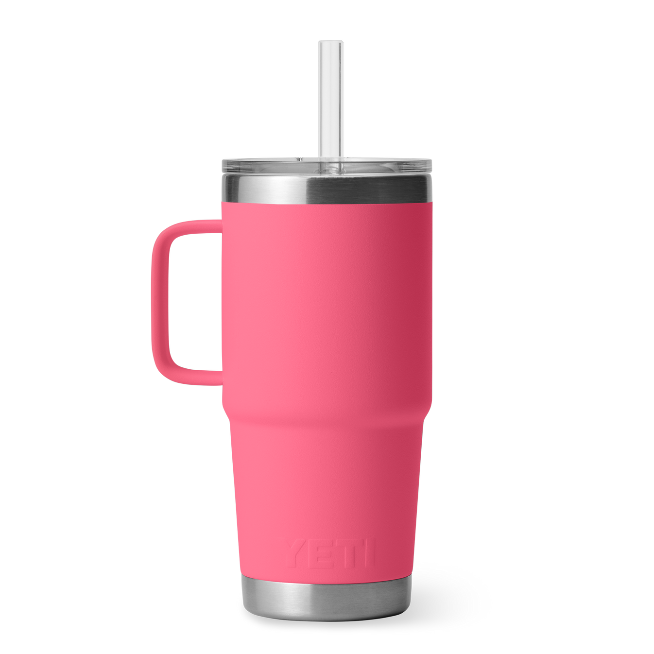 RAMBLER® 25 OZ (739 ml) STRAW MUG TROPICAL PINK
