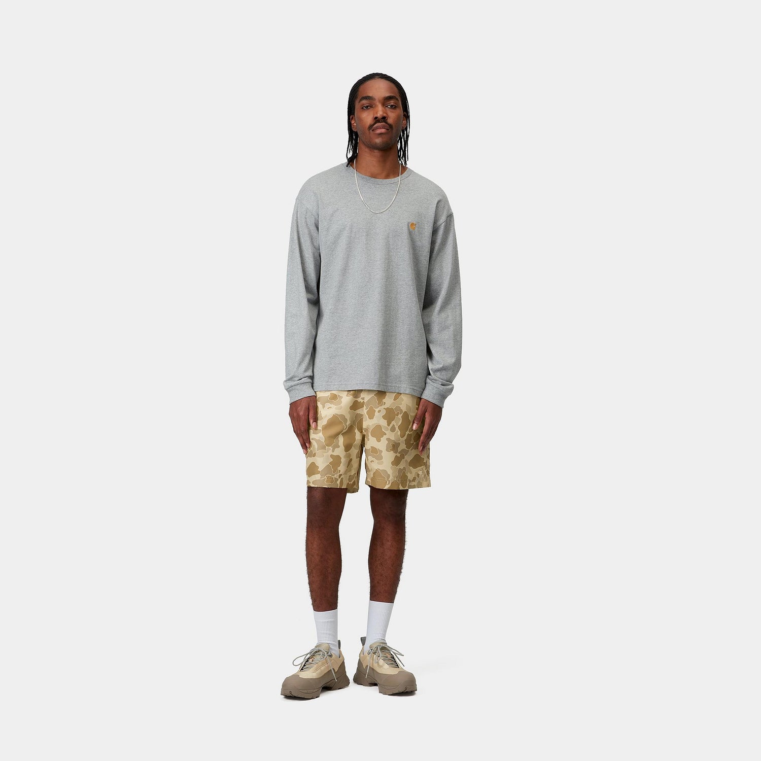 SLATER SWIM TRUNKS CAMO DUCK DESERT