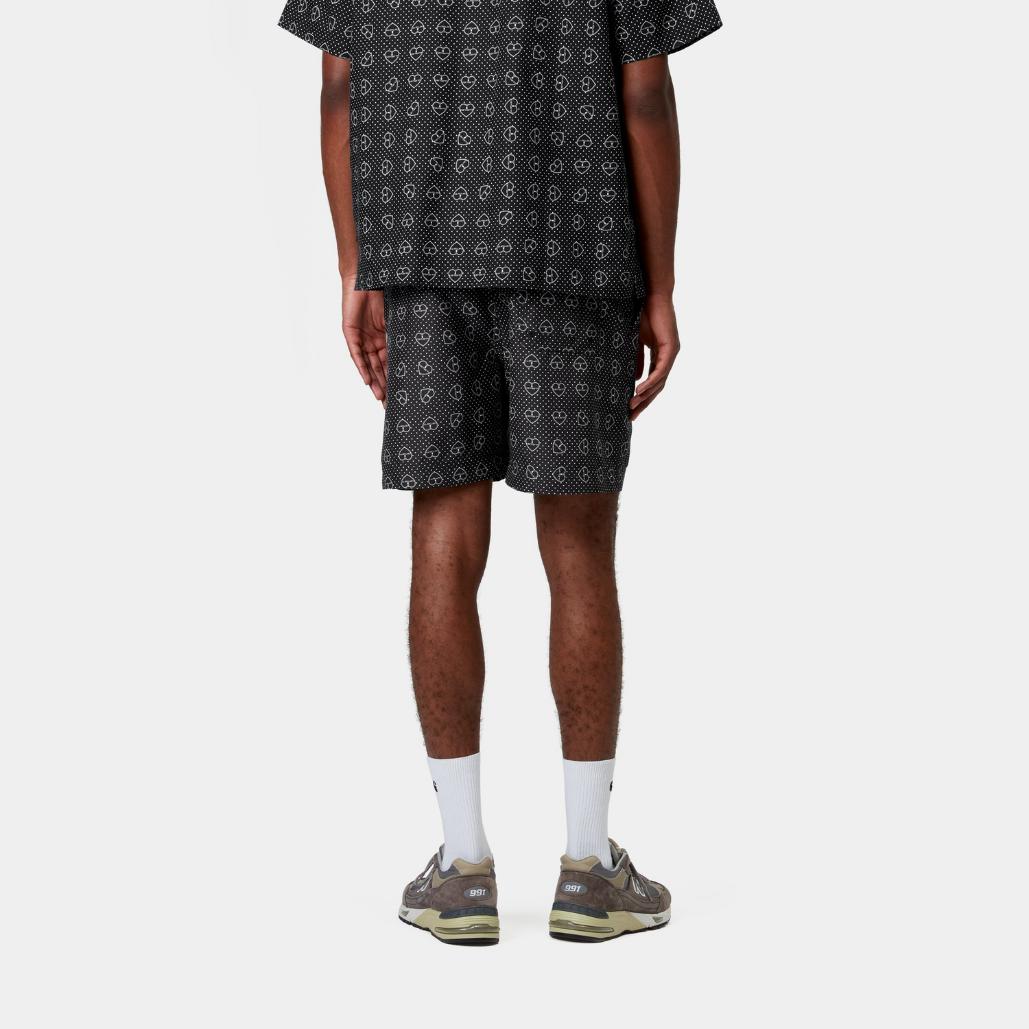 SLATER SWIM TRUNKS FUROSHIKI PRINT / BLACK