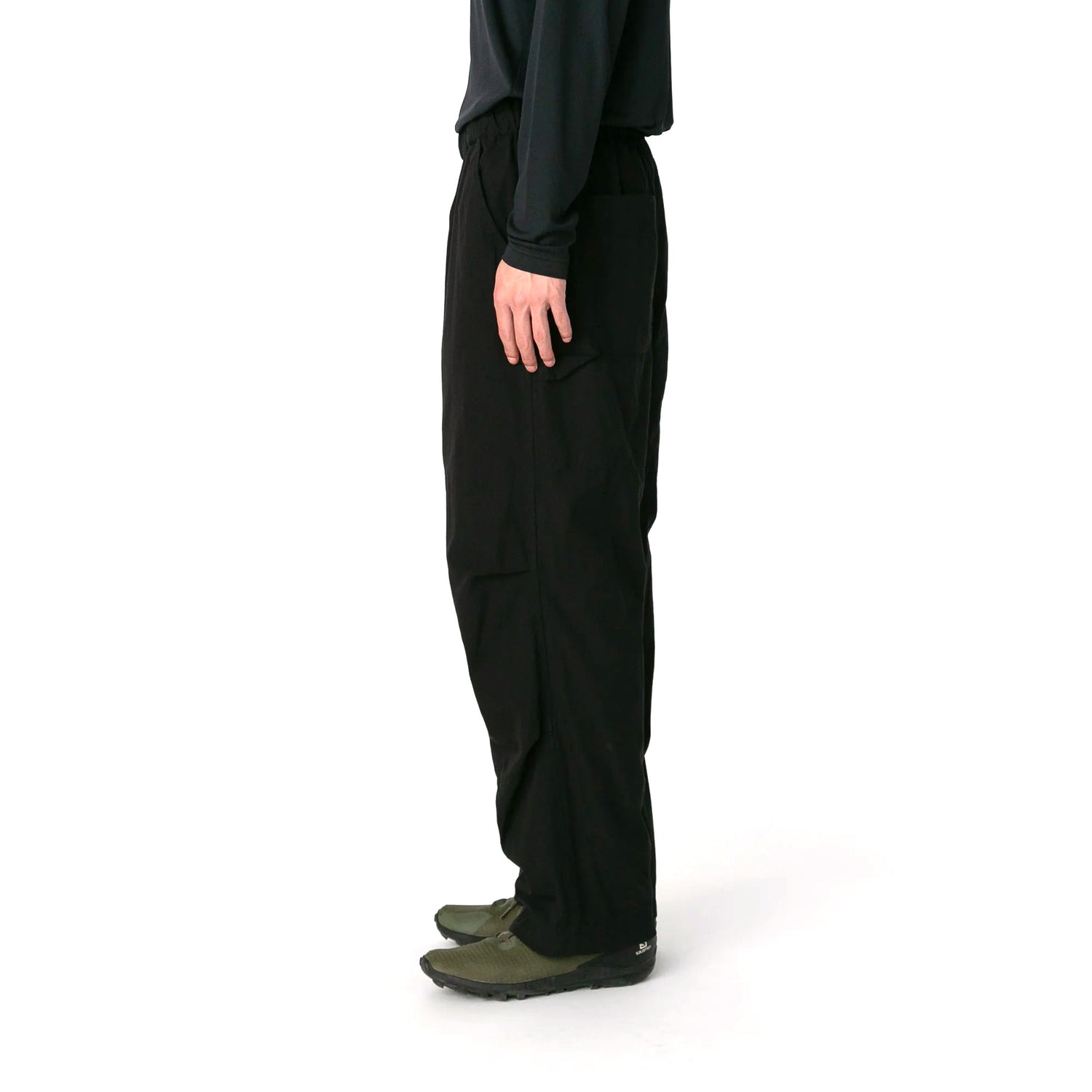 TAKIBI LIGHT RIPSTOP PANTS BLACK
