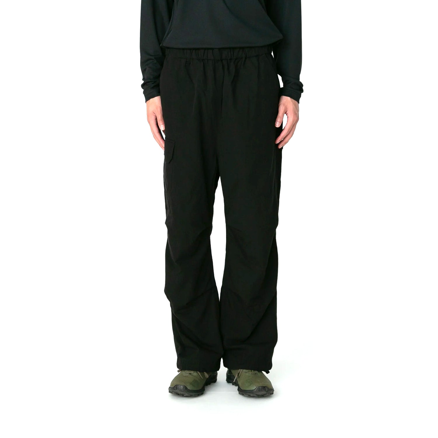 TAKIBI LIGHT RIPSTOP PANTS BLACK