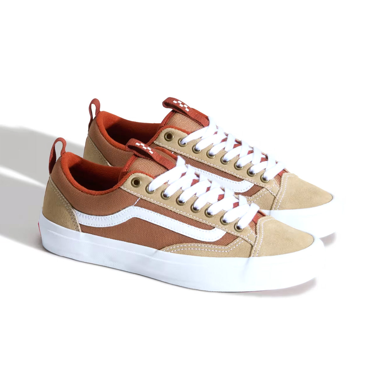 SKATE OLD SKOOL 36 + KHAKI / BURNT ORANGE