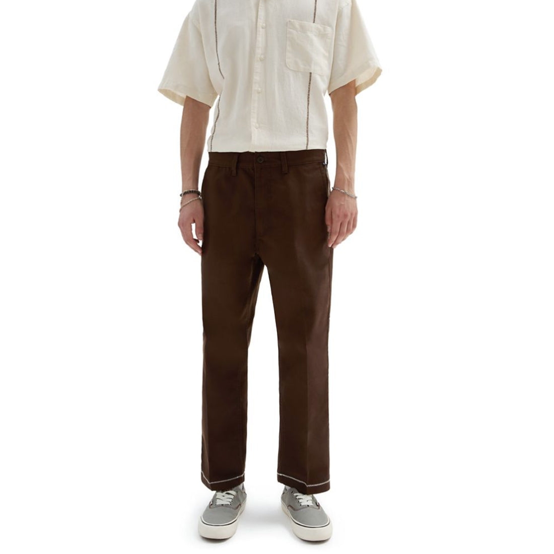 MIKEY FEBRUARY AUTHENTIC RELAXED CROPPED CHINO DEMITASSE