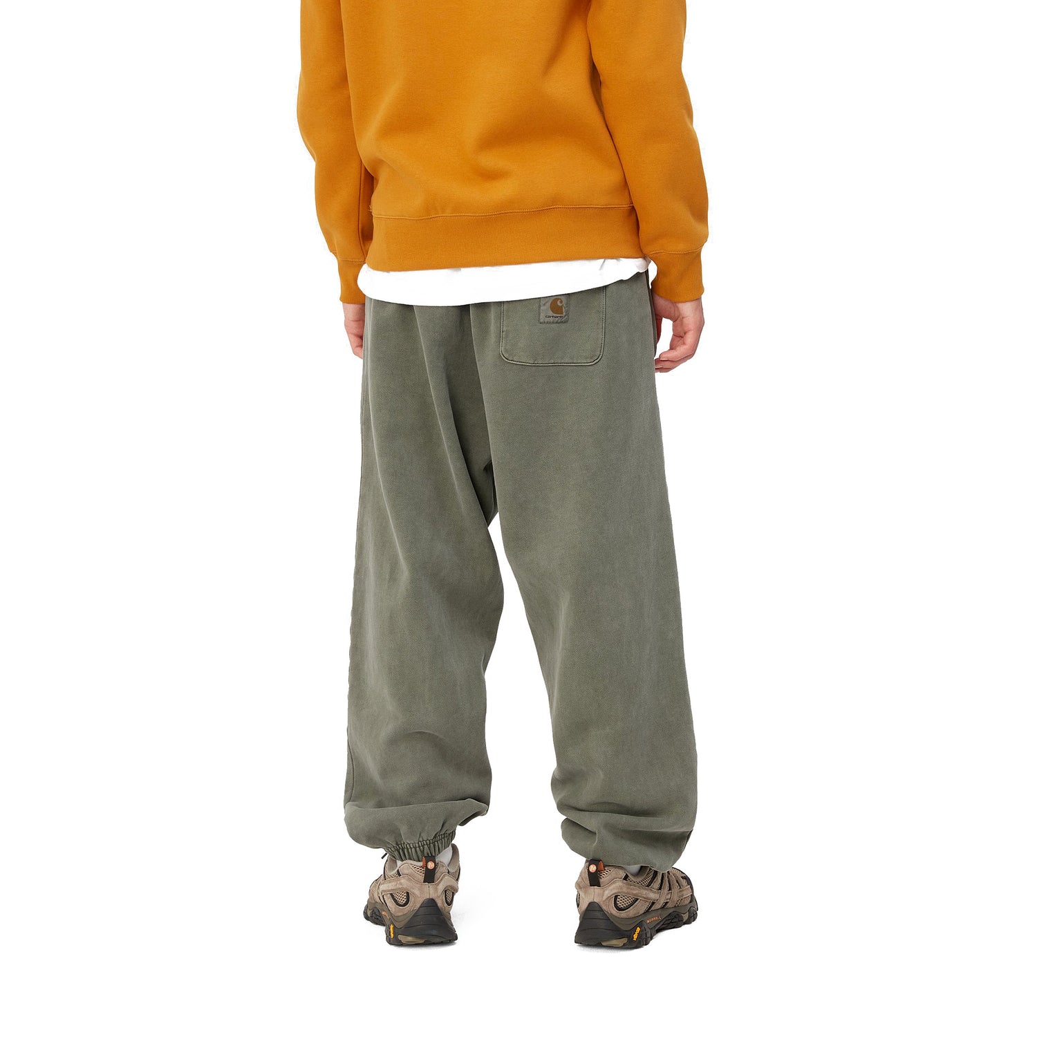 VISTA GRAND SWEAT PANT SMOKE GREEN GARMENT DYED