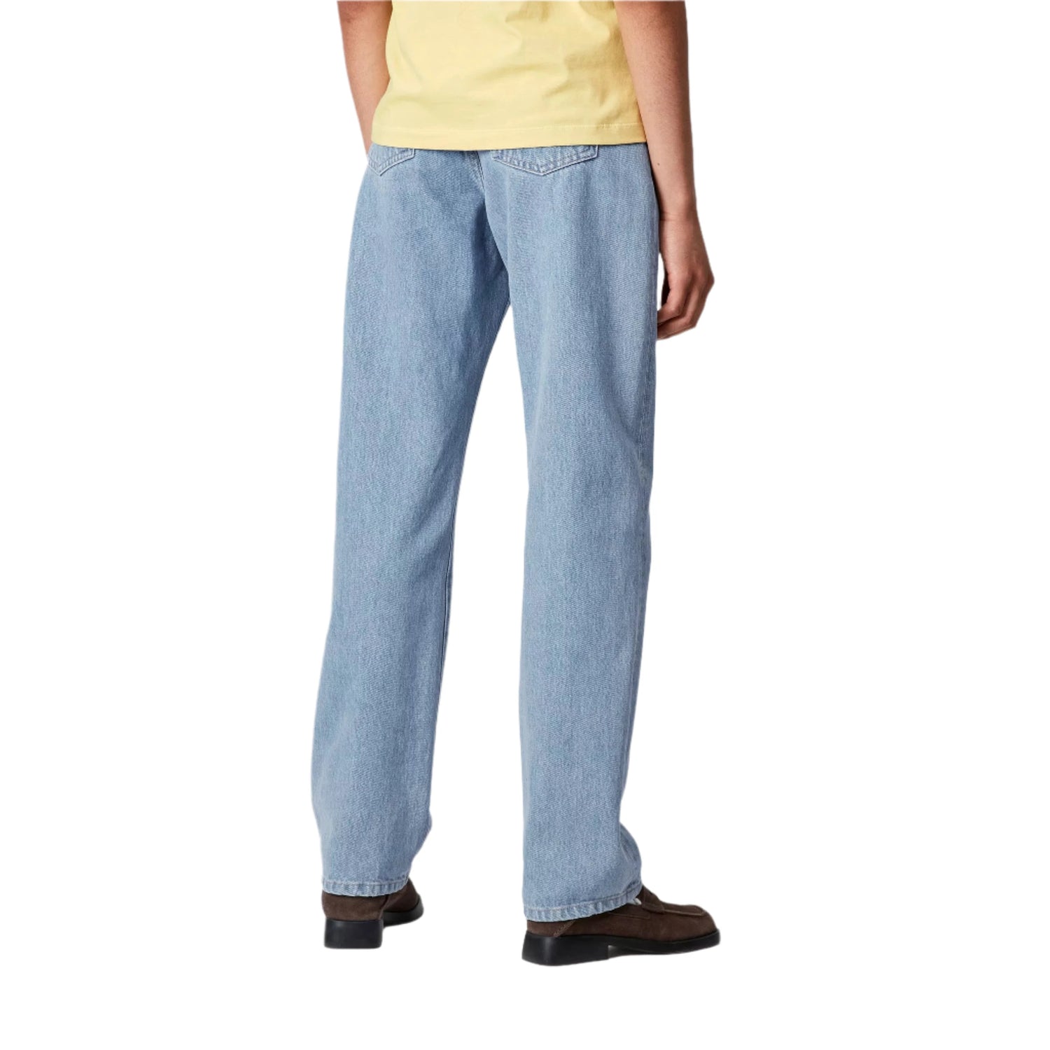 W' NOXON PANT BLUE STONE BLEACHED