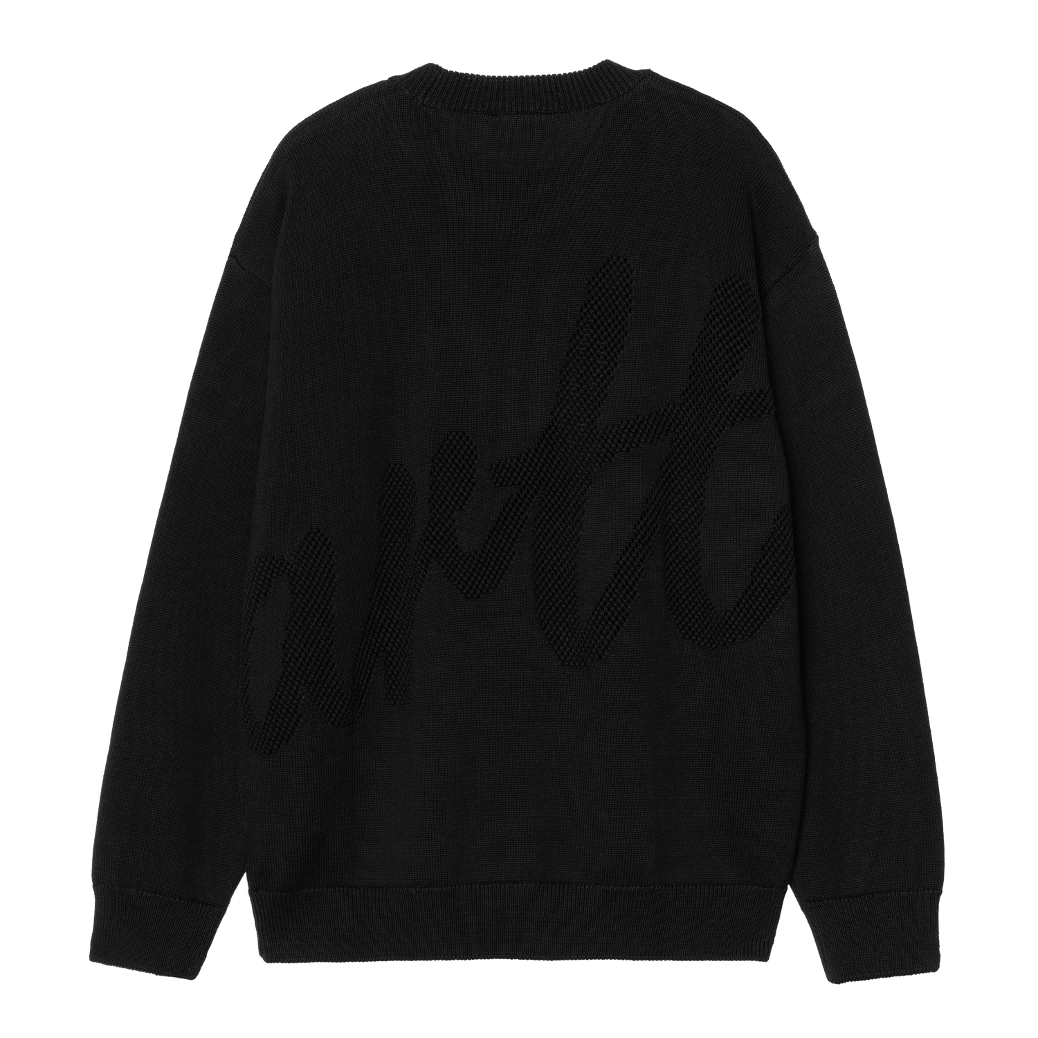 W' PERLA SWEATER BLACK