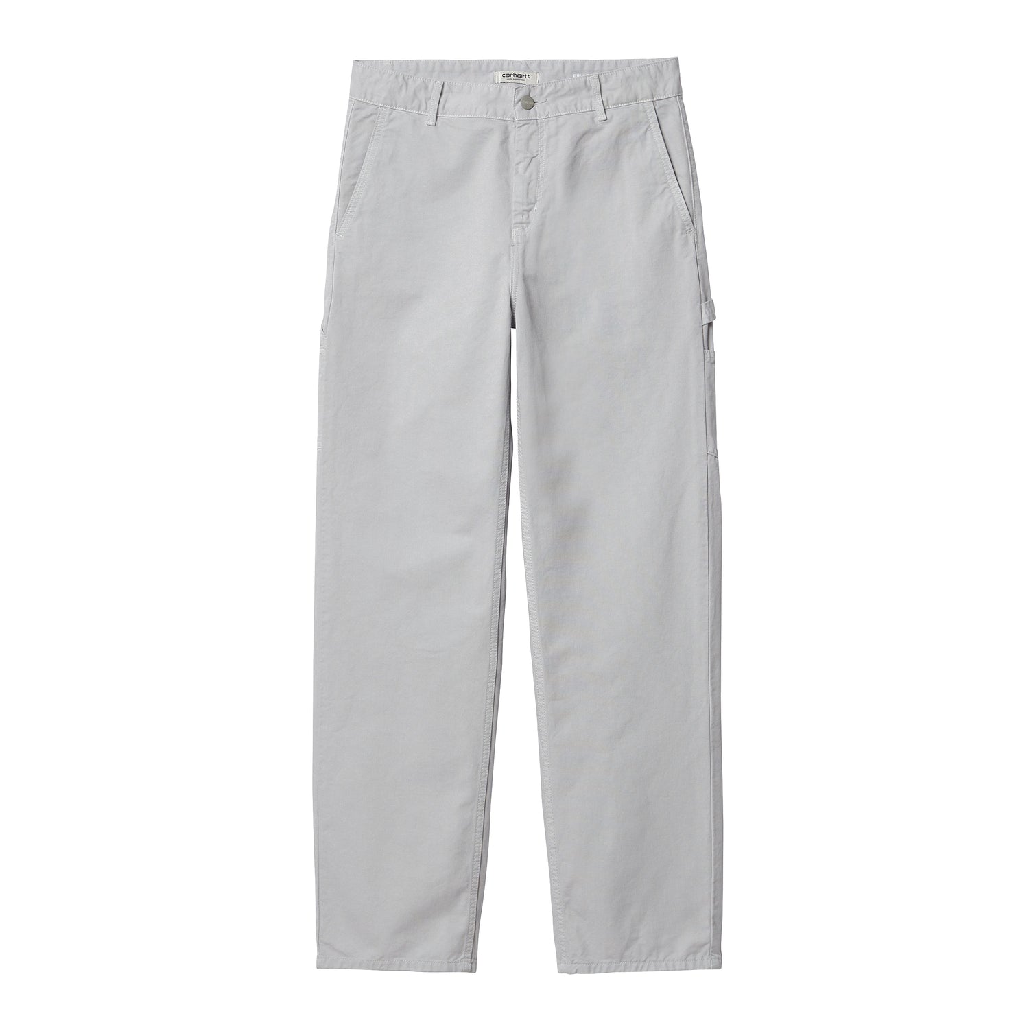 W' PIERCE PANT STRAIGHT SONIC SILVER GARMENT DYED