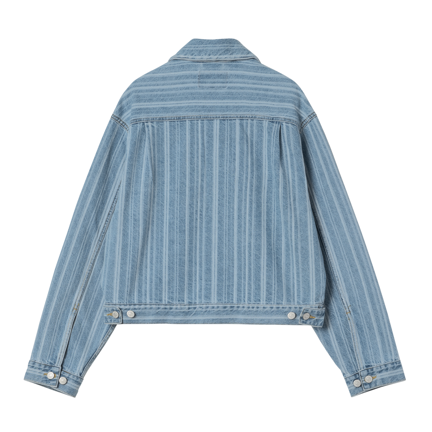 W' RYLAN JACKET RYLAN STRIPE BLUE STONE BLEACHED