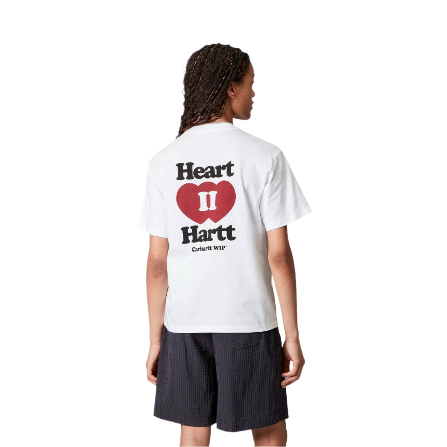 W' S/S HEART II HARTT T-SHIRT WHITE