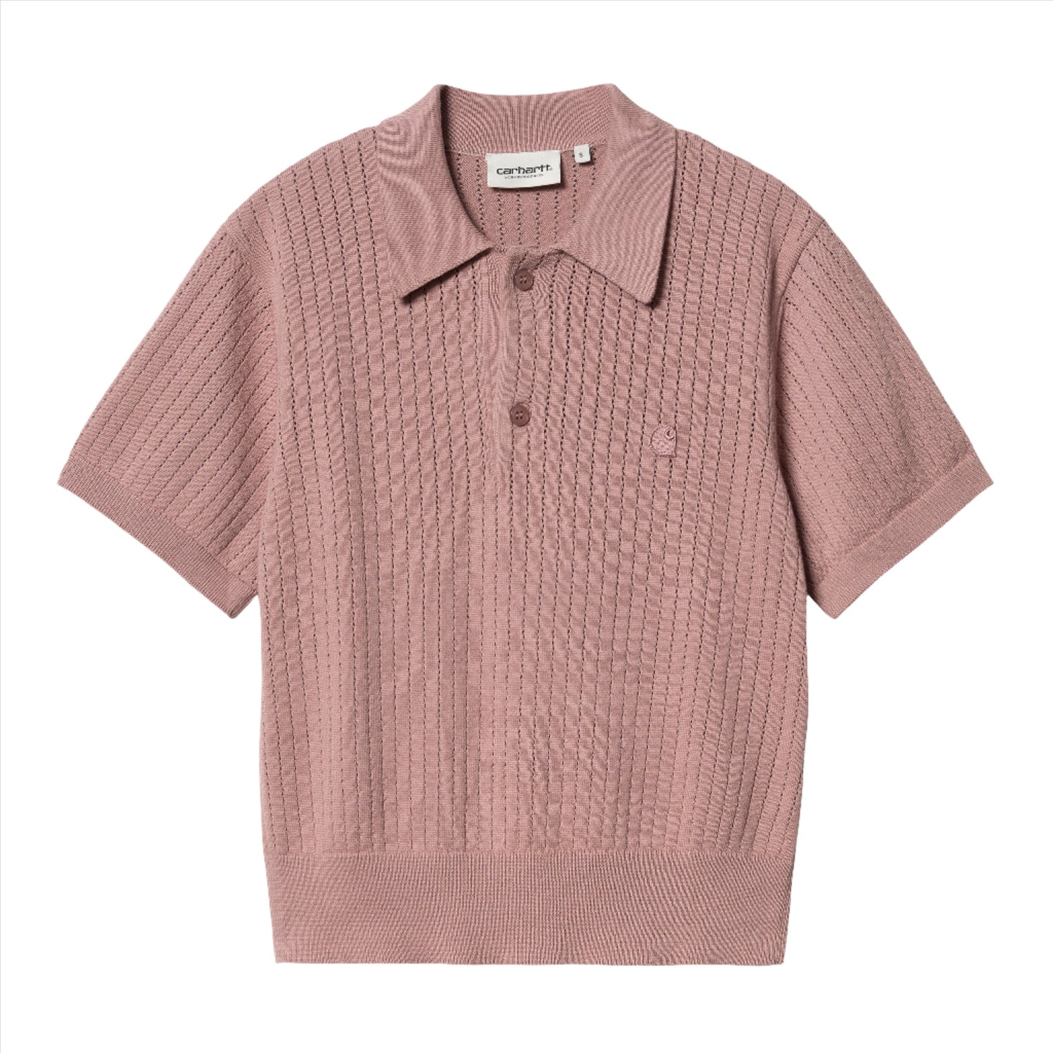 W' S/S NORLINA POLO DUSTY FUCHSIA