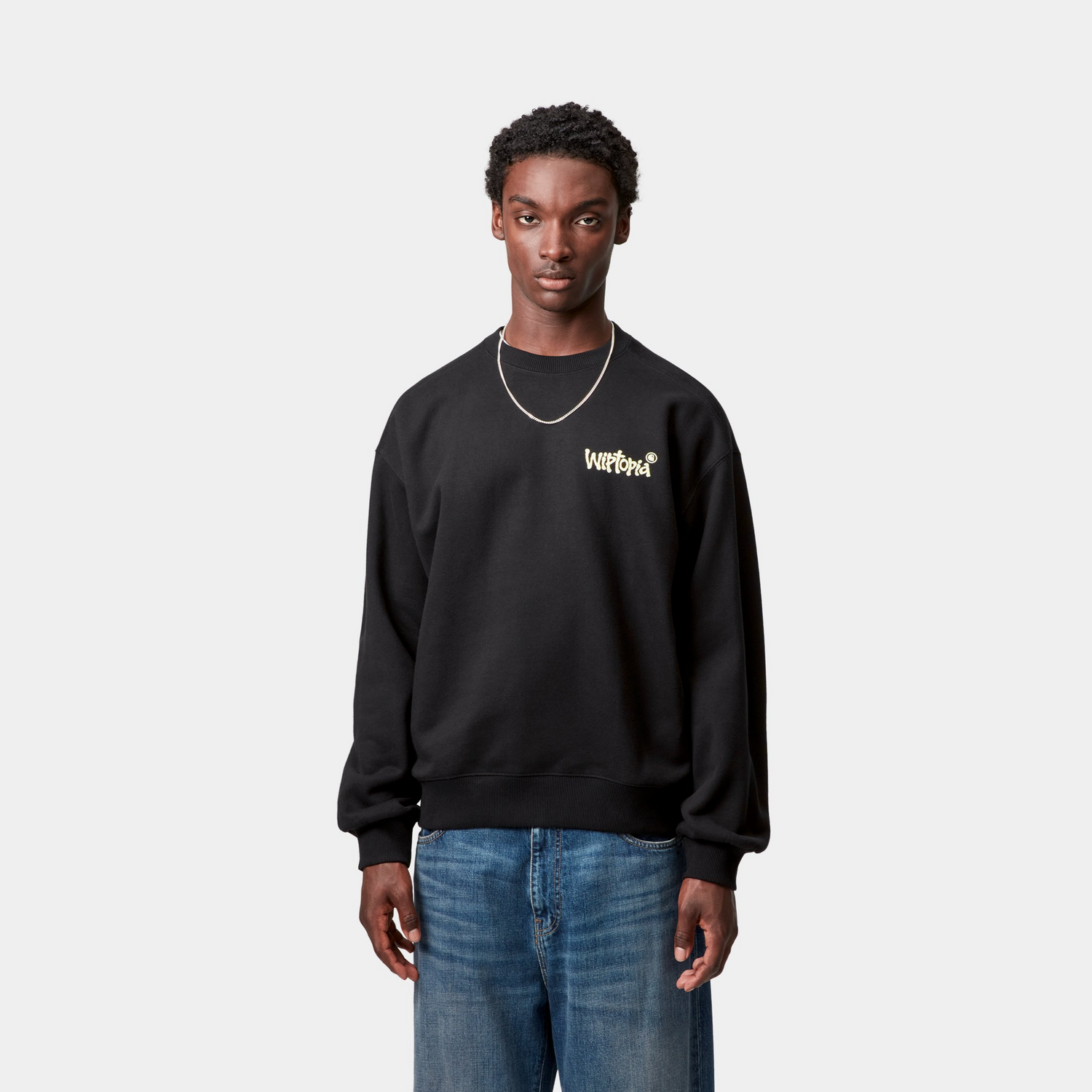 WIPTOPIA SWEAT BLACK