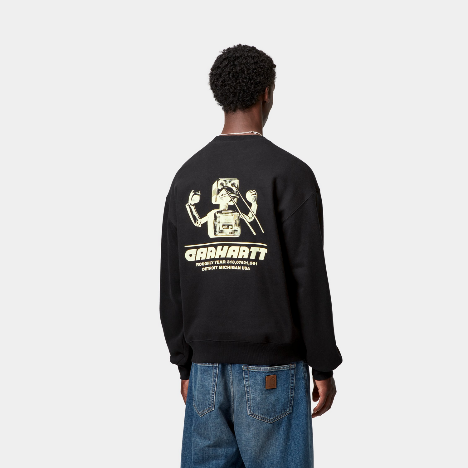 WIPTOPIA SWEAT BLACK